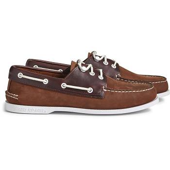 Sperry Cloud Authentic Original 3-eye Kožené Hnede - Panske Mokasíny